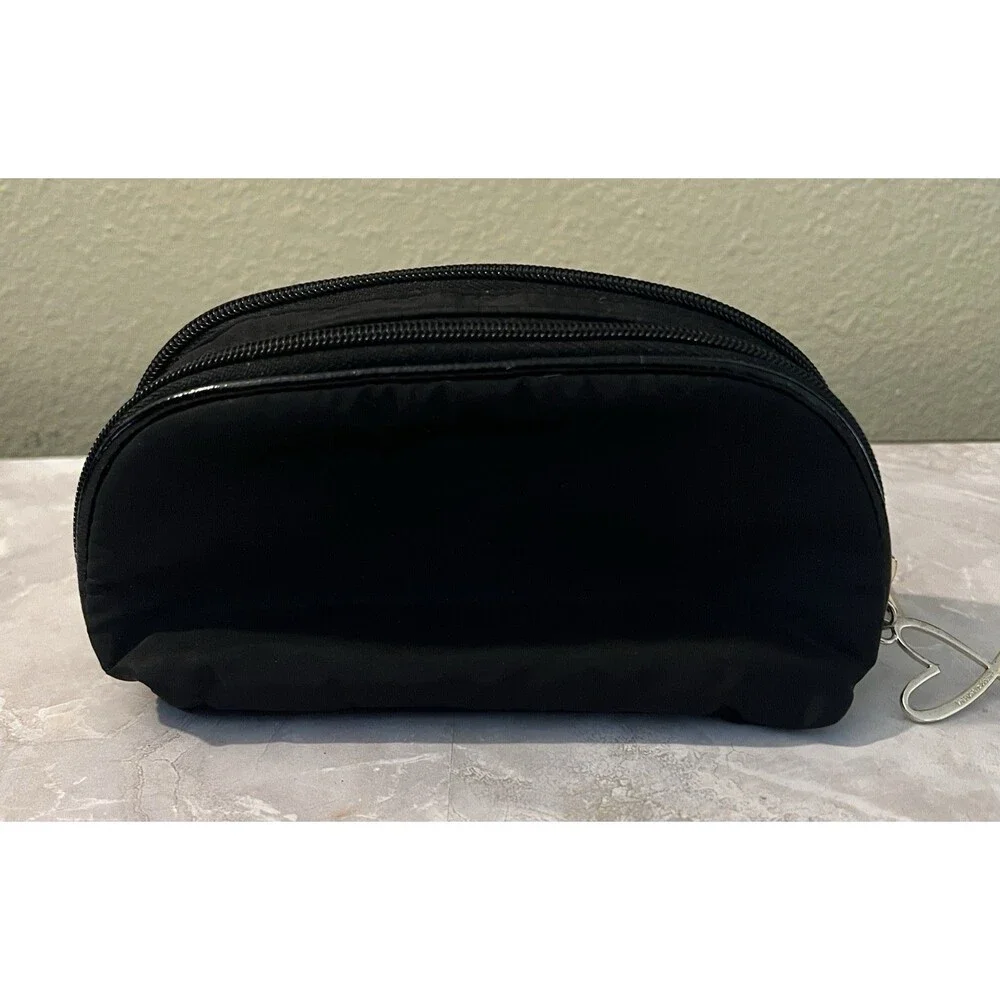 Victoria's Secret Runway Patch On-The-Go Beauty Makeup Cosmetic Bag Pouch Sequin